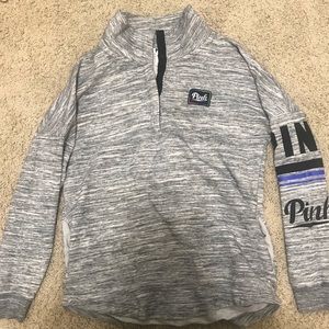 Oversized pink pullover